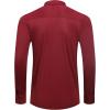 imageCOOFANDY Athletic Fit Dress Shirts for Men Ribbed Knit Textured Button Down ShirtsWine