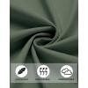 imageCOOFANDY Mens Casual Shirt Jacket Long Sleeve Button Down Overshirt Lightweight Shacket with PocketsDeep Army Green