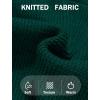 imageCOOFANDY Mens Crewneck Sweater Dress Long Sleeve Pullover Sweater Knit Lightweight SweatersGreen
