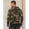 imageCOOFANDY Mens Hoodies Pullover Long Sleeve Casual Fashion Sweatshirts Drawstring Gym Hooded Shirt with Kanga PocketCamo