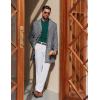 imageCOOFANDY Mens Knit Polo Long Sleeve Sweaters Collared Polo Sweater Casual Dress Pullover Fashion Golf SweatersGreen