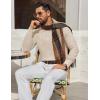 imageCOOFANDY Mens Knit Polo Long Sleeve Sweaters Collared Polo Sweater Casual Dress Pullover Fashion Golf SweatersLight Khaki