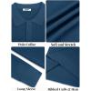 imageCOOFANDY Mens Knit Polo Sweater Long Sleeve Polo Sweaters Casual Knitted Button Collar Pullover SweaterBlue