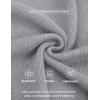 imageCOOFANDY Mens Knit Polo Sweater Long Sleeve Polo Sweaters Casual Knitted Button Collar Pullover SweaterLight Grey