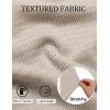 imageCOOFANDY Mens Knit Polo Sweater VNeck Long Sleeve Textured Lightweight Casual Dress Pullover Fall SweatersKhaki