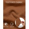 imageCOOFANDY Mens Knit Polo Sweater VNeck Long Sleeve Textured Lightweight Casual Dress Pullover Fall SweatersLight Brown