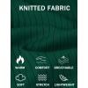 imageCOOFANDY Mens Knit Polos Long Sleeve Casual Sweater Polos V Neck Collared Sweater Golf Polo Sweaters and PulloversDark Green
