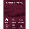 imageCOOFANDY Mens Knit Polos Long Sleeve Casual Sweater Polos V Neck Collared Sweater Golf Polo Sweaters and PulloversDark Red