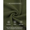 imageCOOFANDY Mens Knit Pullover Sweater Long Sleeve Casual Sweater Open Front Ribbed SweaterArmy Green