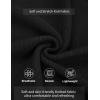 imageCOOFANDY Mens Knit Pullover Sweater Long Sleeve Casual Sweater Open Front Ribbed SweaterBlack