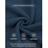 imageCOOFANDY Mens Knit Pullover Sweater Long Sleeve Casual Sweater Open Front Ribbed SweaterBlue