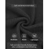 imageCOOFANDY Mens Knit Pullover Sweater Long Sleeve Casual Sweater Open Front Ribbed SweaterDark Gray
