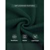 imageCOOFANDY Mens Knit Pullover Sweater Long Sleeve Casual Sweater Open Front Ribbed SweaterDark Green