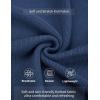 imageCOOFANDY Mens Knit Pullover Sweater Long Sleeve Casual Sweater Open Front Ribbed SweaterDenim Blue