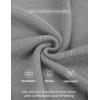 imageCOOFANDY Mens Knit Pullover Sweater Long Sleeve Casual Sweater Open Front Ribbed SweaterLight Gray