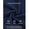 imageCOOFANDY Mens Knit Pullover Sweater Long Sleeve Casual Sweater Open Front Ribbed SweaterNavy Blue