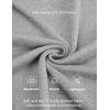 imageCOOFANDY Mens Mock Turtleneck Ribbed Knit Pullover Sweater Casual Lightweight Slim fit Dress SweaterLight Grey