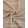 imageCOOFANDY Mens Mock Turtleneck Ribbed Knit Pullover Sweater Casual Lightweight Slim fit Dress SweaterLight Khaki