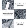 imageCOOFANDY Mens Paisley Cotton Long Sleeve Shirt Floral Print Casual Retro Button Down ShirtPattern 2