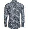 imageCOOFANDY Mens Paisley Cotton Long Sleeve Shirt Floral Print Casual Retro Button Down ShirtPattern 2