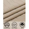 imageCOOFANDY Mens Polo Sweaters Long Sleeve V Neck Knit Polos Lightweight Casual Pullover SweaterKhaki