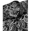 imageCOOFANDY Mens Rose Shiny Shirt Luxury Flowered Printed Button Down Shirt