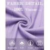 imageCOOFANDY Mens T Shirts Short Sleeve Knit Sweater Shirt Casual Crewneck Ribbed Pullover TeesLilac