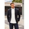 imageCOOFANDY Mens Turtleneck Sweater Long Sleeve Casual Ribbed Knitted High Neck Pullover SweatersWhite