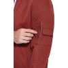 imageCOOFANDY Mens Lightweight Bomber Jackets Casual Spring Fall Windbreaker Jacket Light Zip Up Coat With PocketWine Red