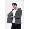 imageCOOFANDY Mens Rain Jacket Lightweight Waterproof Raincoat Packable Rain Shell Jacket With Hood Golf Hiking WindbreakerDeep Gray
