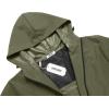 imageCOOFANDY Mens Rain Suit 2 Piece Waterproof Breathable Rain Gear Lightweight Rain Jacket Pants Rainwear SuitArmy GreenBlack