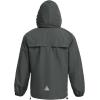 imageCOOFANDY Mens Rain Suit 2 Piece Waterproof Breathable Rain Gear Lightweight Rain Jacket Pants Rainwear SuitDark Grey