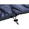 imageCOOFANDY Mens Rain Suit 2 Piece Waterproof Breathable Rain Gear Lightweight Rain Jacket Pants Rainwear SuitNavy Blue
