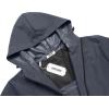 imageCOOFANDY Mens Rain Suit 2 Piece Waterproof Breathable Rain Gear Lightweight Rain Jacket Pants Rainwear SuitNavy Blue