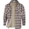 White Brown Plaid
