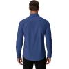 imageCOOFANDY Mens Formal Dress Shirt Hidden Button Front Wrinkle Free Shirt Regular Fit Stretch Business Casual ShirtsDeep Blue