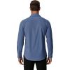 imageCOOFANDY Mens Formal Dress Shirt Hidden Button Front Wrinkle Free Shirt Regular Fit Stretch Business Casual ShirtsDenim Blue