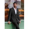 imageCOOFANDY Mens Suit 2 Piece Suit Classic Fit Two Button Blazer Jacket Pants Set Business Wedding Party Suits for MenBlack