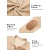 imageCOOFANDY Mens Corduroy Sweatshirt Long Sleeve Pullover Quarter Button Fall Sweat ShirtsLight Khaki