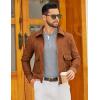 imageCOOFANDY Mens Henley Sweater Long Sleeve Textured Pullover Sweaters Casual Button Crewneck Knit SweaterLight Grey