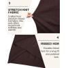 imageCOOFANDY Mens Polo Sweater Casual Long Sleeve Knit Polos Button Down Collared Golf Pullover SweatersBrown