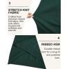 imageCOOFANDY Mens Polo Sweater Casual Long Sleeve Knit Polos Button Down Collared Golf Pullover SweatersDark Green