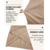 imageCOOFANDY Mens Polo Sweater Casual Long Sleeve Knit Polos Button Down Collared Golf Pullover SweatersLight Khaki
