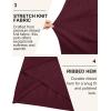 imageCOOFANDY Mens Polo Sweater Casual Long Sleeve Knit Polos Button Down Collared Golf Pullover SweatersWine Red