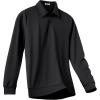 imageCOOFANDY Mens Polo Sweatshirts 2025 Long Sleeve Casual Golf Shirts Light Weight Moisture Wicking Pullover ShirtsBlack