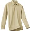 imageCOOFANDY Mens Polo Sweatshirts 2025 Long Sleeve Casual Golf Shirts Light Weight Moisture Wicking Pullover ShirtsKhaki
