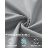 imageCOOFANDY Mens Polo Sweatshirts 2025 Long Sleeve Casual Golf Shirts Light Weight Moisture Wicking Pullover ShirtsLight Grey