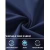 imageCOOFANDY Mens Polo Sweatshirts 2025 Long Sleeve Casual Golf Shirts Light Weight Moisture Wicking Pullover ShirtsNavy Blue