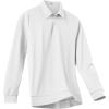 imageCOOFANDY Mens Polo Sweatshirts 2025 Long Sleeve Casual Golf Shirts Light Weight Moisture Wicking Pullover ShirtsWhite