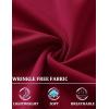 imageCOOFANDY Mens Polo Sweatshirts 2025 Long Sleeve Casual Golf Shirts Light Weight Moisture Wicking Pullover ShirtsWine Red